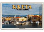 Vianmo Insegna Di Latta 20X30 Cm Kreta Griechenland Venezianischer Hafen