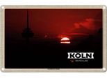 Vianmo Insegna Di Latta 20X30 Cm KöLn Fernsehturm Colonius