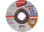 Disco Abrasivo Makita 125 Mm WA36N 1 Pz. - WA36N - 6 Mm - Angolato - X-LOCK - 125 Mm