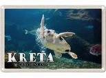 Vianmo Insegna Di Latta 12X18 Cm Kreta Griechenland Cretaaquarium