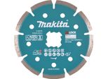 Makita Disco Da Taglio Diamantato 125 Mm 1 Pz. - Calcestruzzo/Granito/Marmo - 2,5 Mm - X-LOCK - 125 Mm