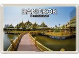 Vianmo Insegna Di Latta 20X30 Cm Bangkok Thailand Der Goldene Tempel
