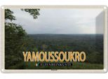 Vianmo Insegna Di Latta 20X30 Cm Yamoussoukro ElfenbeinküSte Regenwald