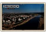 Vianmo Insegna Di Latta 20X30 Cm Dresden Deutschland Blasewitz