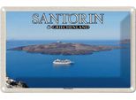 Vianmo Insegna Di Latta 20X30 Cm Santorin Griechenland Palea Kameni Insel