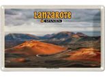 Vianmo Insegna Di Latta 12X18 Cm Lanzarote Spanien Nationalpark Timanfaya