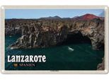 Vianmo Insegna Di Latta 20X30 Cm Lanzarote Spanien Los Hervideros KüSte