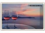 Vianmo Insegna Di Latta 12X18 Cm Griechenland Griechischer Wein