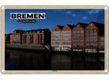 Vianmo Insegna Di Latta 12X18 Cm Bremen Neustadt