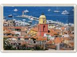 Vianmo Insegna Di Latta 20X30 Cm Saint-Tropez Eglise Notre-Dame-De