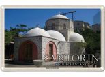 Vianmo Insegna Di Latta 20X30 Cm Santorin Griechenland Kloster Profitis