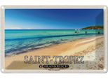 Vianmo Insegna Di Latta 12X18 Cm Saint-Tropez Plage De Pampelonne