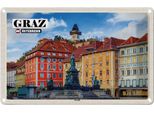 Vianmo Insegna Di Latta 20X30 Cm Graz ÖSterreich Altstadt Architektur