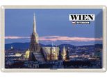 Vianmo Insegna Di Latta 12X18 Cm Wien ÖSterreich Stephansdom