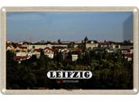 Vianmo Insegna Di Latta 20X30 Cm Leipzig Blick Musikerviertel