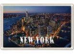 Vianmo Insegna Di Latta 12X18 Cm New York Usa Big Apple HochhäUser