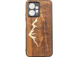 Copertura In Legno Bewood Xiaomi Redmi Note 12 4G, Monti Imbuia