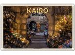 Vianmo Insegna Di Latta 20X30 Cm Kairo ÄGypten Khan El-Khalil Basar