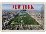 Vianmo Insegna Di Latta 20X30 Cm New York Usa Central Park