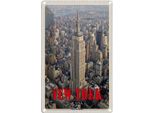 Vianmo Insegna Di Latta 30X20 Cm New York Empire State Building Dko