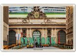 Vianmo Insegna Di Latta 20X30 Cm New York Usa Grand Central Terminal