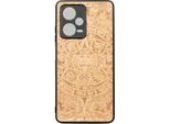 Cover In Legno Bewood Xiaomi Redmi Note 12 Pro 5G, Calendario Azteco Aniegre