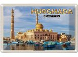 Vianmo Insegna Di Latta 20X30 Cm Hurghada ÄGypten Abdel Moneim Riad Moschee
