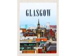Vianmo Insegna In Legno 30X20 Cm Glasgow Scotland Altstadt