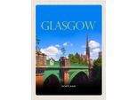 Vianmo Insegna In Legno 30X20 Cm Glasgow Scotland Hafenstadt