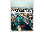 Vianmo Insegna In Legno 30X20 Cm Copenhagen Denmark Altstadt Fluss
