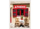 Vianmo Insegna In Legno 30X20 Cm Athens Greece Cafe FensterläDen