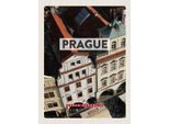 Vianmo Insegna In Legno 30X20 Cm Prague Prag Altstadt Tschechien