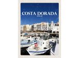 Vianmo Insegna In Legno 30X20 Cm Retro Coats Dorada Spain Meer