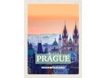 Vianmo Insegna In Legno 30X20 Cm Prague Altstadt Prag Tschechien