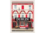 Vianmo Insegna In Legno 30X20 Cm Dublin Ireland Castle Tavern Reiseziel
