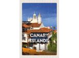 Vianmo Insegna In Legno 30X20 Cm Canara Islands Spain Urlaubsziel