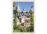 Vianmo Insegna In Legno 30X20 Cm Segovia Spain Architektur