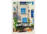 Vianmo Insegna In Legno 30X20 Cm Antibes France Altstadt Reiseziel