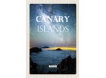 Vianmo Insegna In Legno 30X20 Cm Canary Islands Spain Nacht Sterne