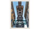 Vianmo Insegna In Legno 30X20 Cm Lisbon Portugal Retro Tourismus