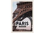 Vianmo Insegna In Legno 30X20 Cm Paris France Reiseziel Tourismus