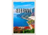 Vianmo Insegna In Legno 30X20 Cm Sorrento Italien Meer Ausblick Trip