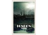 Vianmo Insegna In Legno 30X20 Cm London Uk Vintage Nacht