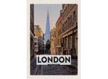 Vianmo Insegna In Legno 30X20 Cm London Uk Innenstadt Reiseziel Trip