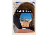 Vianmo Insegna In Legno 30X20 Cm Barcelona Spanien Stadt Reiseziel