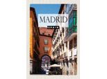 Vianmo Insegna In Legno 30X20 Cm Madrid Spain Mittelalter Architektur