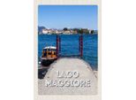 Vianmo Insegna In Legno 30X20 Cm Lago Maggiore Luxus Insel Meer