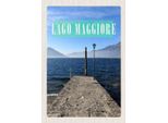 Vianmo Insegna In Legno 30X20 Cm Lago Maggiore Insel Meer Gebirge