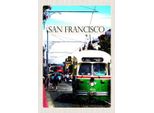 Vianmo Insegna In Legno 30X20 Cm San Francisco Menschen StraßEnbahn