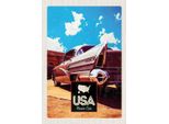 Vianmo Insegna In Legno 30X20 Cm Usa Amerika Auto 75 Oldtimer